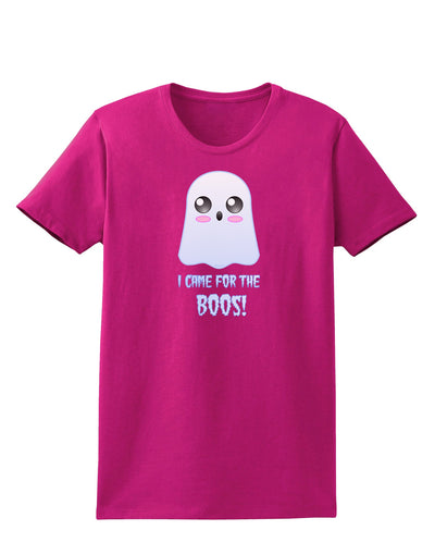 I Came for the Boos - Halloween Womens Dark T-Shirt-Womens T-Shirt-TooLoud-Hot-Pink-Small-Davson Sales