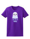 I Came for the Boos - Halloween Womens Dark T-Shirt-Womens T-Shirt-TooLoud-Purple-X-Small-Davson Sales