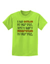 I Can Explain It For You Childrens T-Shirt-Childrens T-Shirt-TooLoud-Lime-Green-X-Small-Davson Sales