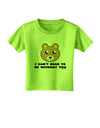 I Can't Bear To Be Without You - Cute Bear Toddler T-Shirt by TooLoud