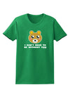 I Can't Bear To Be Without You - Cute Bear Womens Dark T-Shirt by TooLoud-Womens T-Shirt-TooLoud-Kelly-Green-X-Small-Davson Sales