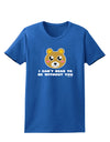 I Can't Bear To Be Without You - Cute Bear Womens Dark T-Shirt by TooLoud-Womens T-Shirt-TooLoud-Royal-Blue-X-Small-Davson Sales