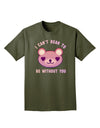 I Can't Bear to be Without You Adult Dark T-Shirt-Mens T-Shirt-TooLoud-Military-Green-Small-Davson Sales