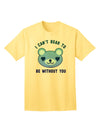 I Can't Bear to be Without You Blue Adult T-Shirt-Mens T-Shirt-TooLoud-Yellow-Small-Davson Sales