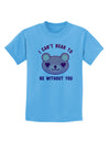 I Can't Bear to be Without You Childrens T-Shirt-Childrens T-Shirt-TooLoud-Aquatic-Blue-X-Small-Davson Sales