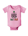 I Can't Keep Calm I'm Irish Baby Romper Bodysuit-Baby Romper-TooLoud-Pink-06-Months-Davson Sales