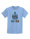 I Can't Keep Calm I'm Irish Childrens T-Shirt-Childrens T-Shirt-TooLoud-Light-Blue-X-Small-Davson Sales