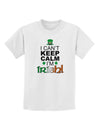 I Can't Keep Calm I'm Irish Childrens T-Shirt-Childrens T-Shirt-TooLoud-White-X-Small-Davson Sales