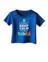 I Can't Keep Calm I'm Irish Infant T-Shirt Dark-Infant T-Shirt-TooLoud-Royal-Blue-06-Months-Davson Sales