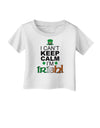 I Can't Keep Calm I'm Irish Infant T-Shirt-Infant T-Shirt-TooLoud-White-06-Months-Davson Sales