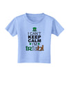 I Can't Keep Calm I'm Irish Toddler T-Shirt-Toddler T-Shirt-TooLoud-Aquatic-Blue-2T-Davson Sales