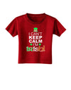 I Can't Keep Calm I'm Irish Toddler T-Shirt Dark-Toddler T-Shirt-TooLoud-Red-2T-Davson Sales