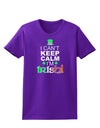 I Can't Keep Calm I'm Irish Womens Dark T-Shirt-TooLoud-Purple-X-Small-Davson Sales