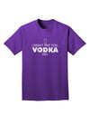 I Didn't Text You - Vodka Adult Dark T-Shirt-Mens T-Shirt-TooLoud-Purple-Small-Davson Sales