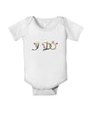 I Do - Bride Baby Romper Bodysuit-Baby Romper-TooLoud-White-06-Months-Davson Sales