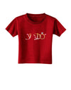 I Do - Bride Toddler T-Shirt Dark-Toddler T-Shirt-TooLoud-Red-2T-Davson Sales