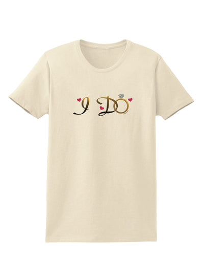 I Do - Bride Womens T-Shirt-Womens T-Shirt-TooLoud-Natural-X-Small-Davson Sales