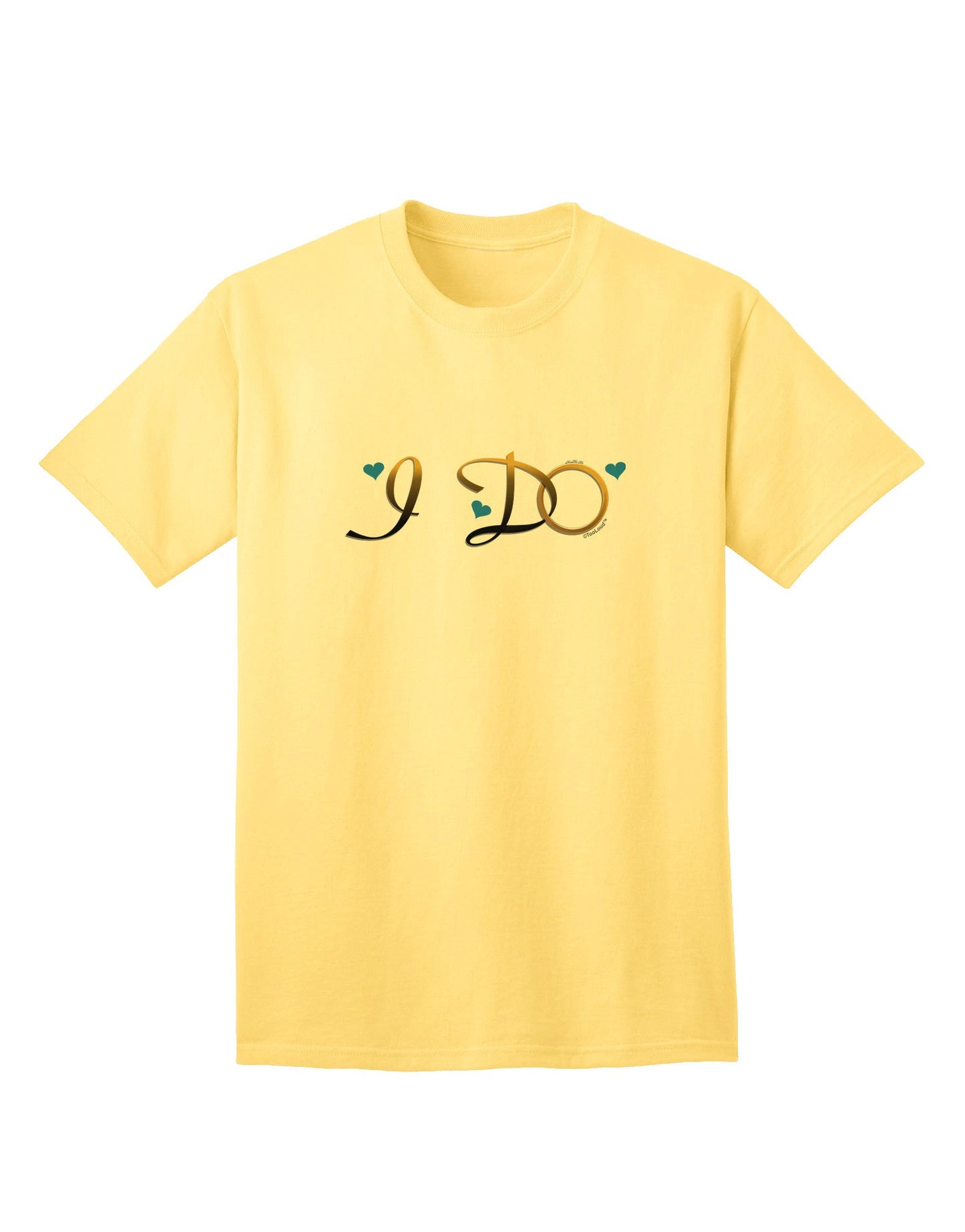 I Do - Groom Adult T-Shirt-unisex t-shirt-TooLoud-Yellow-Small-Davson Sales