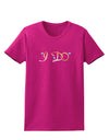 I Do - Groom Womens Dark T-Shirt-TooLoud-Hot-Pink-Small-Davson Sales