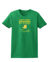 I Do Speak Tequila Womens Dark T-Shirt-TooLoud-Kelly-Green-X-Small-Davson Sales