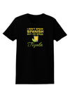 I Do Speak Tequila Womens Dark T-Shirt-TooLoud-Black-X-Small-Davson Sales