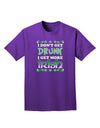 I Don't Get Drunk - Irish Adult Dark T-Shirt-Mens T-Shirt-TooLoud-Purple-Small-Davson Sales