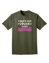 I Don't Get Drunk - Kawaii Adult Dark T-Shirt-Mens T-Shirt-TooLoud-Military-Green-Small-Davson Sales