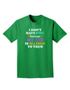 I Don't Have Kids - Cat Adult Dark T-Shirt-Mens T-Shirt-TooLoud-Kelly-Green-Small-Davson Sales