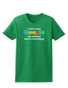 I Don't Need Google - Husband Womens Dark T-Shirt-Womens T-Shirt-TooLoud-Kelly-Green-X-Small-Davson Sales