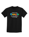 I Don't Need Google - Sister Childrens Dark T-Shirt-Childrens T-Shirt-TooLoud-Black-X-Small-Davson Sales