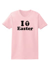 I Egg Cross Easter -Black Glitter Womens T-Shirt by TooLoud-Womens T-Shirt-TooLoud-PalePink-X-Small-Davson Sales