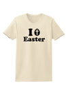 I Egg Cross Easter -Black Glitter Womens T-Shirt by TooLoud-Womens T-Shirt-TooLoud-Natural-X-Small-Davson Sales