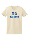 I Egg Cross Easter - Blue Glitter Womens T-Shirt by TooLoud-Womens T-Shirt-TooLoud-Natural-X-Small-Davson Sales