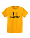 I Egg Cross Easter Design Childrens T-Shirt by TooLoud-Childrens T-Shirt-TooLoud-Gold-X-Small-Davson Sales