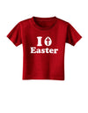 I Egg Cross Easter Design Toddler T-Shirt Dark by TooLoud-Toddler T-Shirt-TooLoud-Red-2T-Davson Sales