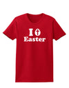 I Egg Cross Easter Design Womens Dark T-Shirt by TooLoud-Womens T-Shirt-TooLoud-Red-X-Small-Davson Sales