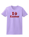 I Egg Cross Easter - Red Glitter Womens T-Shirt by TooLoud-Womens T-Shirt-TooLoud-Lavender-X-Small-Davson Sales