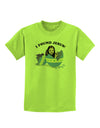 I Found Jesus - Easter Egg Childrens T-Shirt-Childrens T-Shirt-TooLoud-Lime-Green-X-Small-Davson Sales