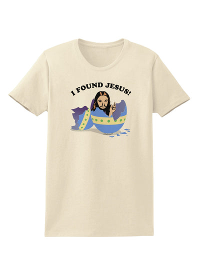 I Found Jesus - Easter Egg Womens T-Shirt-Womens T-Shirt-TooLoud-Natural-X-Small-Davson Sales