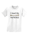 I Found This Humerus - Science Humor Childrens T-Shirt-Childrens T-Shirt-TooLoud-White-X-Small-Davson Sales