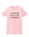 I Found This Humerus - Science Humor Womens T-Shirt-Womens T-Shirt-TooLoud-PalePink-X-Small-Davson Sales