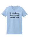 I Found This Humerus - Science Humor Womens T-Shirt-Womens T-Shirt-TooLoud-Light-Blue-X-Small-Davson Sales