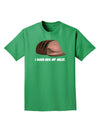 I Hand-Rub My Meat - Roast Beef Adult Dark T-Shirt-Mens T-Shirt-TooLoud-Kelly-Green-Small-Davson Sales