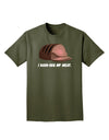 I Hand-Rub My Meat - Roast Beef Adult Dark T-Shirt-Mens T-Shirt-TooLoud-Military-Green-Small-Davson Sales