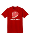 I Hand-Rub My Meat - Steak Adult Dark T-Shirt-Mens T-Shirt-TooLoud-Red-Small-Davson Sales