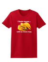 I Hate Tacos Said No Juan Ever Womens Dark T-Shirt by TooLoud-Womens T-Shirt-TooLoud-Red-X-Small-Davson Sales