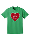 I Have a Heart On For You Adult Dark T-Shirt-Mens T-Shirt-TooLoud-Kelly-Green-Small-Davson Sales