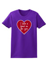 I Have a Heart On For You Womens Dark T-Shirt-TooLoud-Purple-X-Small-Davson Sales