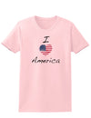 I Heart America Scribble Womens T-Shirt-Womens T-Shirt-TooLoud-PalePink-X-Small-Davson Sales