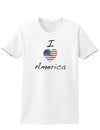 I Heart America Scribble Womens T-Shirt-Womens T-Shirt-TooLoud-White-X-Small-Davson Sales